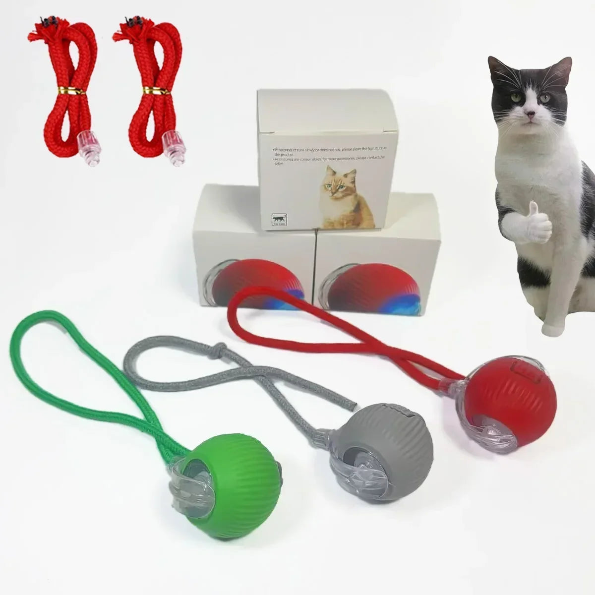 interactive robotic pet ball toy