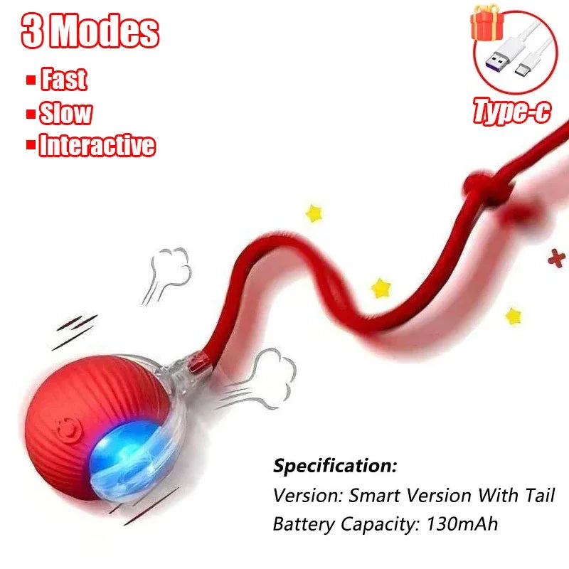 interactive robotic pet ball toy